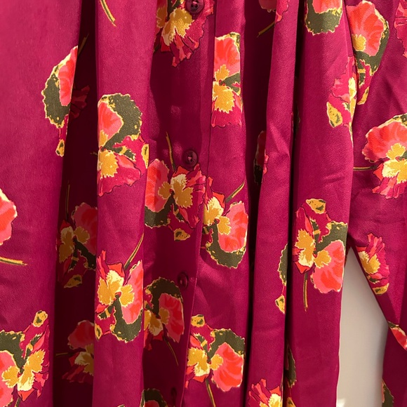 Tucker For Target Smocked Blouse Size XL NWOT - Picture 5 of 6